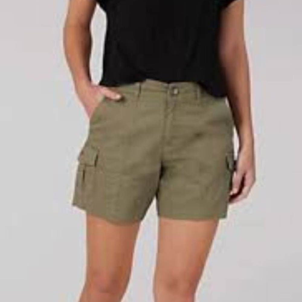 Jones New York Sport Olive Cargo Shorts